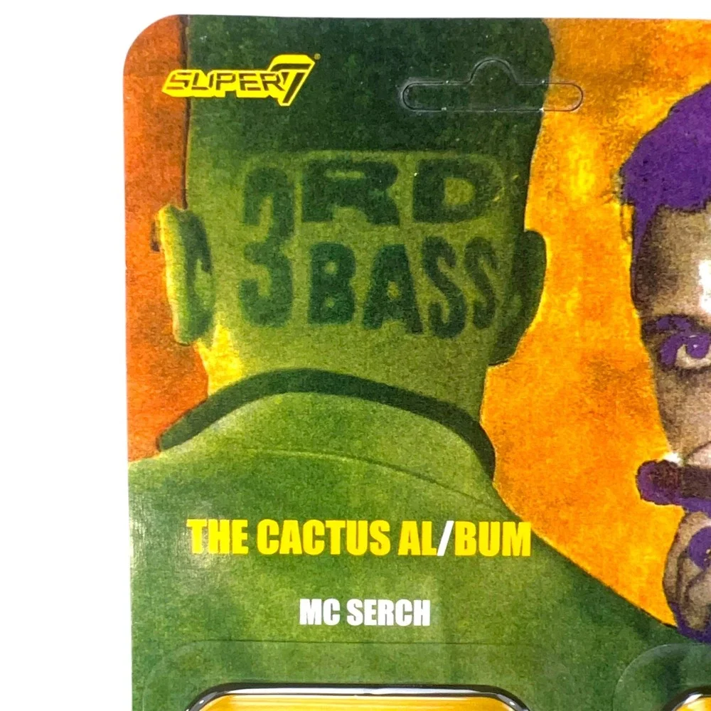 Super7 3rd Bass The Cactus Al/Bum ReAction Figures MC‎ Serch Pete Nice NIB